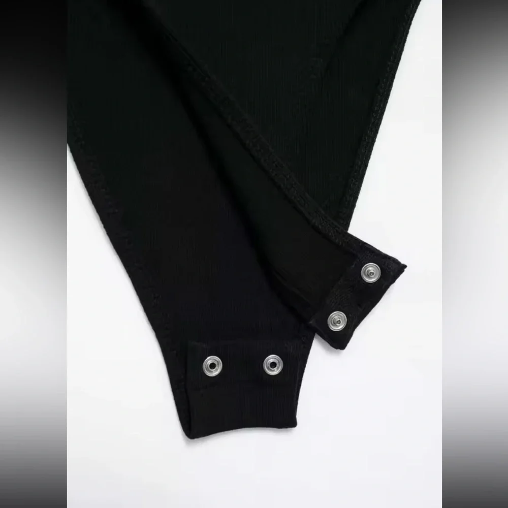 NWT - Bodysuit Tank Top Black - Picture 2 of 5